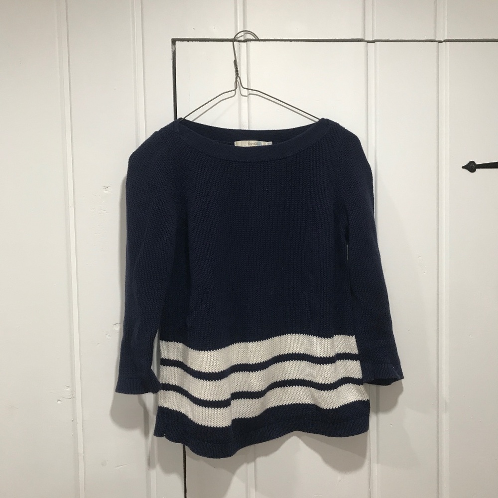 Boden navy pullover